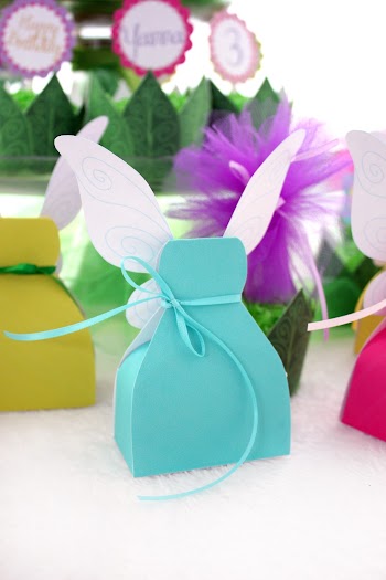 DIY Fairies or Princess: Favor Boxes. With Templates.