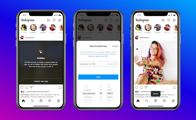 تطلب انستجرام الآن تاريخ ميلاد الجميع لإنشاء مكان أكثر أمان للمستخدمين الأصغر سنًا
