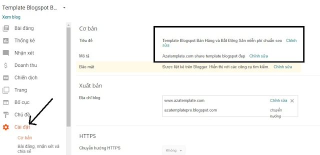 Hướng dẫn cài đặt template cho blogger