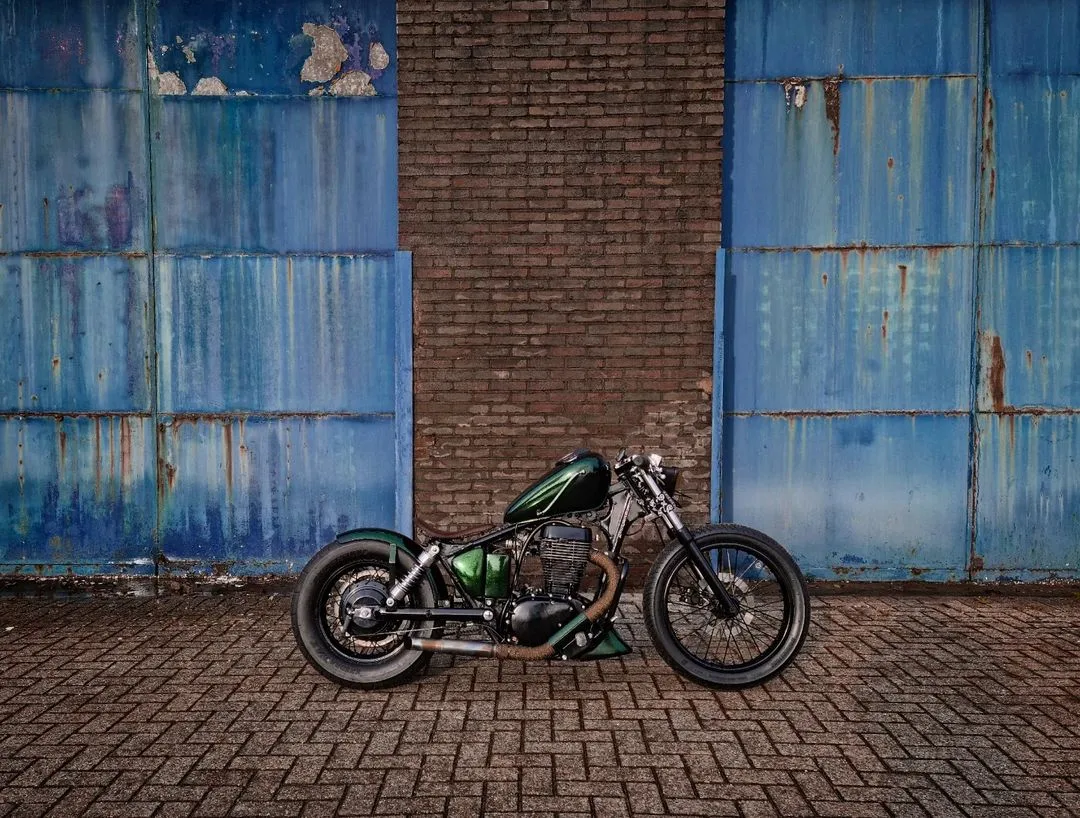 Suzuki LS650 Bobber Custom Motorcycle Inspiration