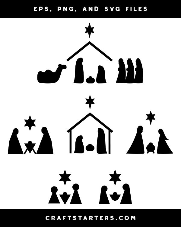 Download Where To Find Free Nativity Svgs