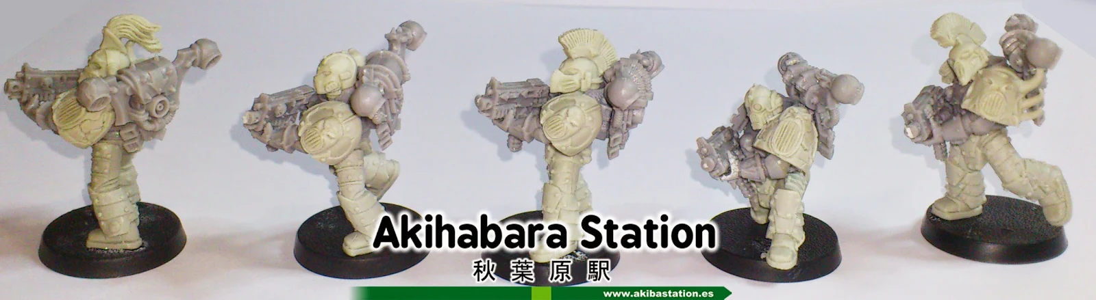 Wargames: Creando HIJOS DEL EMPERADOR - review de "Bedlam Fraternity Heads", "Bedlam Fraternity Shoulder Pads", "Space Legionary Legs", "Space Legionary Kneeling Legs" y "Space Legionary Running Legs" [Kromlech].