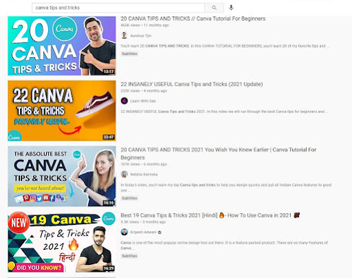 Canva tips and tricks