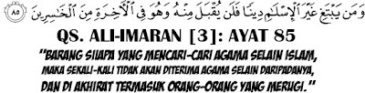 QS. Ali-Imran[3]:85