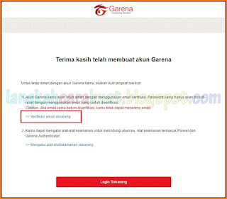 Cara Daftar Akun PB Garena Indonesia