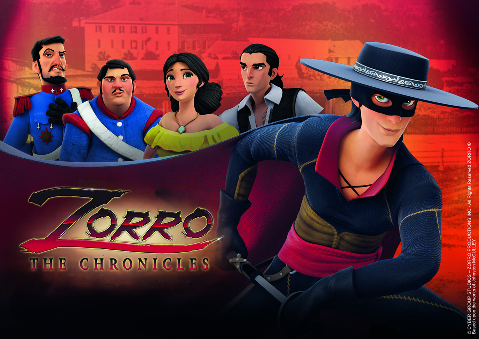 Alguns filmes e séries do Zorro produzidos fora dos Estados Unidos