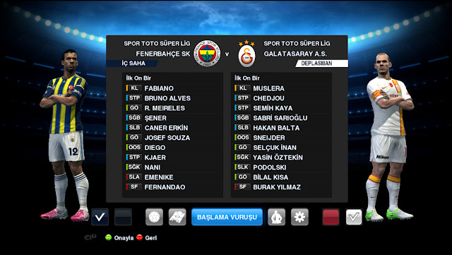 hazır indir, pes 13 transfer yaması indir temmuz 2015 transfer yaması pes 2013 transfer yaması güncel indir yaz nani fenerbahçe eto antalyaspor transfer yaması download gezginler