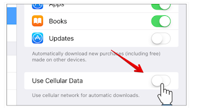 Mematikan fitur update aplikasi di iPhone