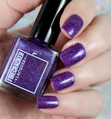 Firecracker Lacquer Vio-Let Me Down Easy