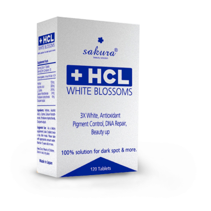 Viên uống trị nám Sakura HCL White Blossoms