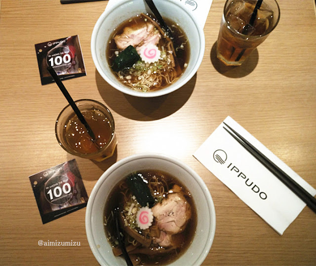 Shoyu chicken Ramen Ippudo Ramen (Restoran Jepang) Central Park