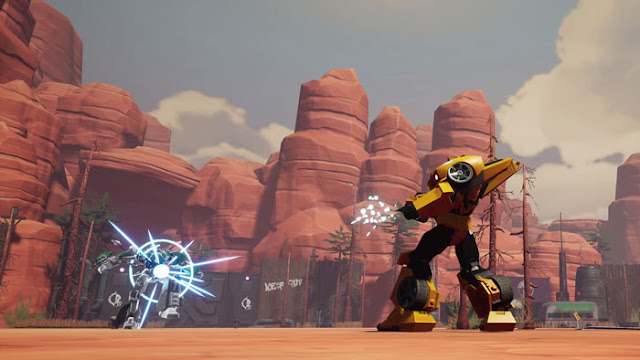 A screenshot from 'TRANSFORMERS: EARTHSPARK – Expedition'