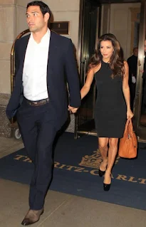 Mark Sanchez holding hand & walking with his ex-girlfriend Eve Longoria