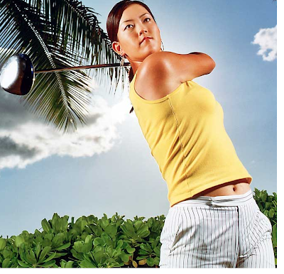 Michelle Sung Wie Female Golf Player