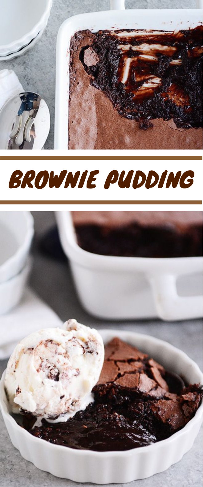 BROWNIE PUDDING #Brownie #Chocolate