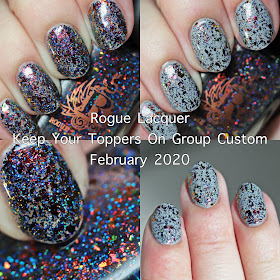 Rogue Lacquer Keep Your Toppers On February 2020 Group Custom