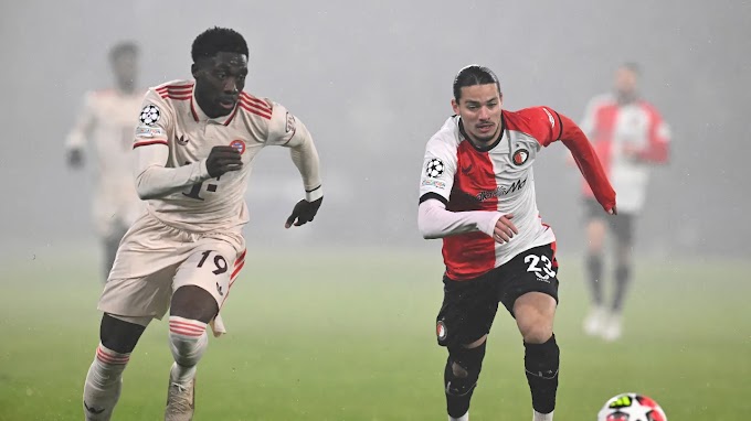 ALPHONSO DAVIES OF BAYERN MUNICH RULED OUT 'FOR TIME BEING' WITH HAMSTRING TEAR