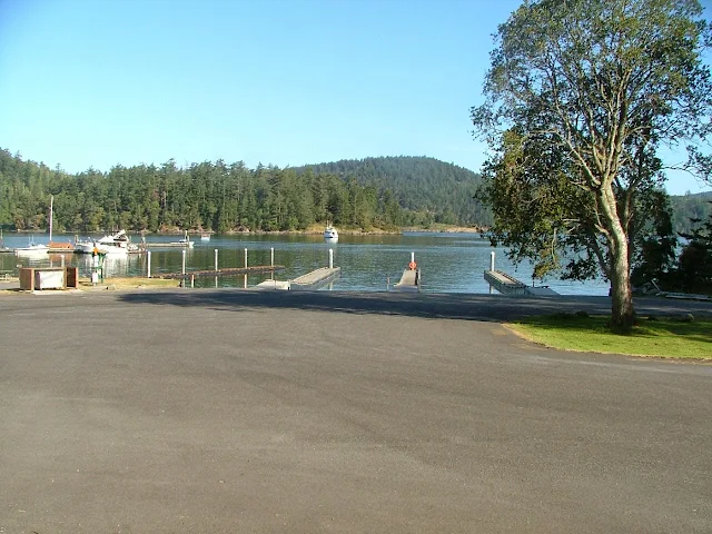 Deception Pass boat launch at Cornet Bay