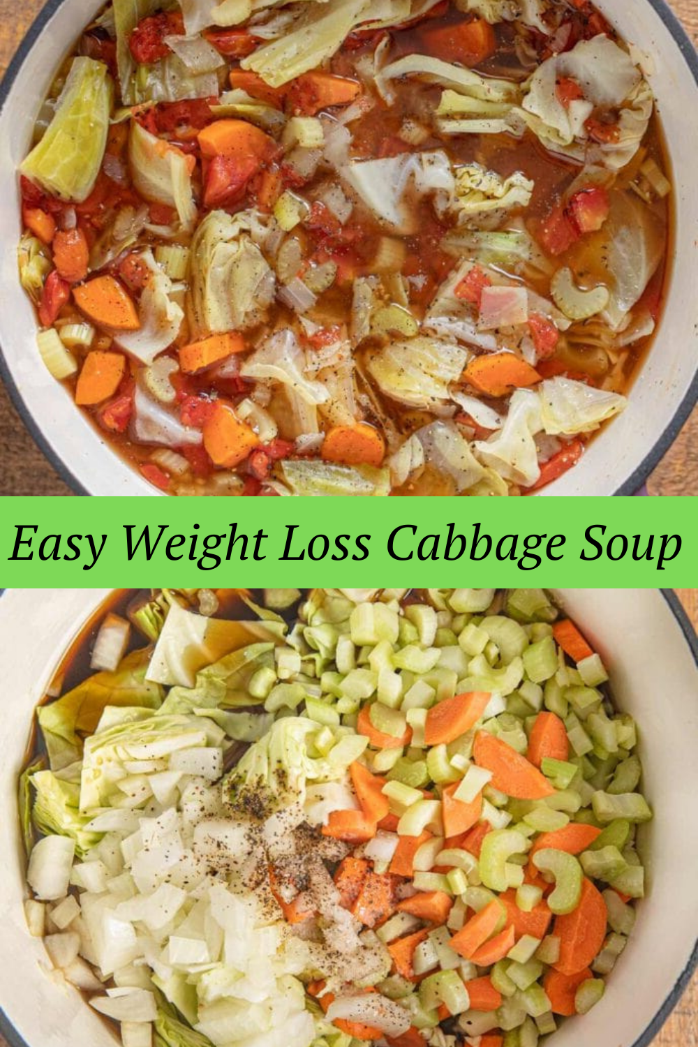 Easy Weight Loss Cabbage Soup