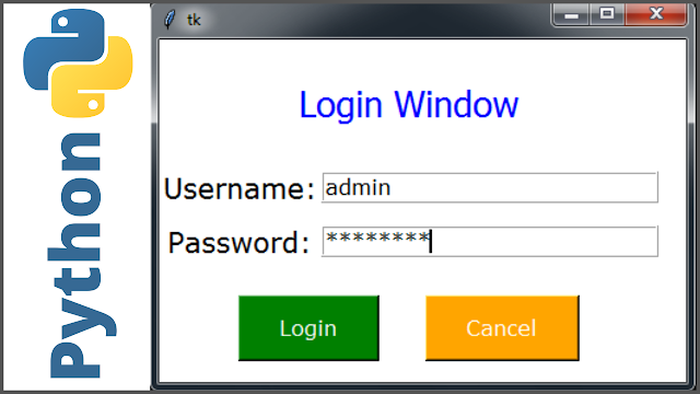 Python - Login Form With MySQL DataBase