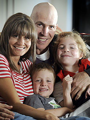 jim stynes and family