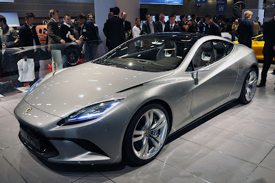 Concept supercar Lotus Elite open body first official pictures