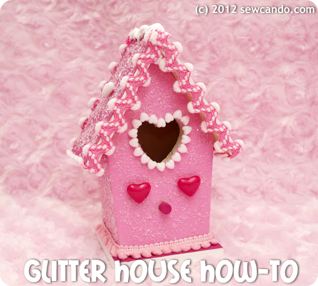  photo glitter house