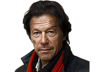 Imran Khan (PTI) .PNG Imae in black