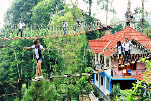 6 Tempat Wisata Di Bandung Yang Cocok Untuk Family Gathering - Ciwangun Indah Camp - Outbound Lembang Bandung