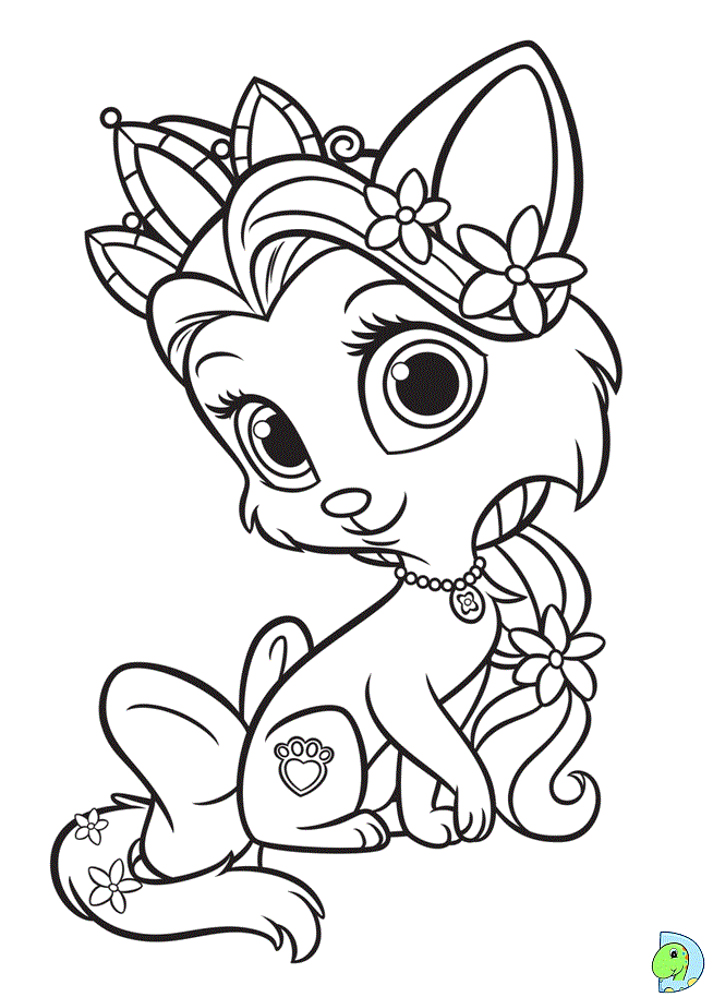 31 Best Images Treasure Palace Pets Coloring Pages : Disney Princess Palace Pets On Coloringpagesrus Deviantart