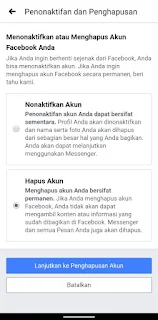 Cara Menghapus Akun Facebook Secara Permanen