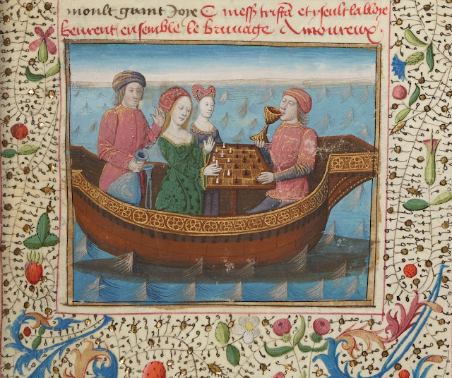 Tristan and Isolde; Bibliothèque nationale de France, Public domain, via Wikimedia Commons