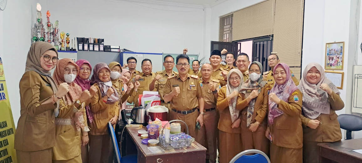 Usai Libur Lebaran, Sekda Thamrin Silaturahmi ke Sejumlah Perangkat Daerah