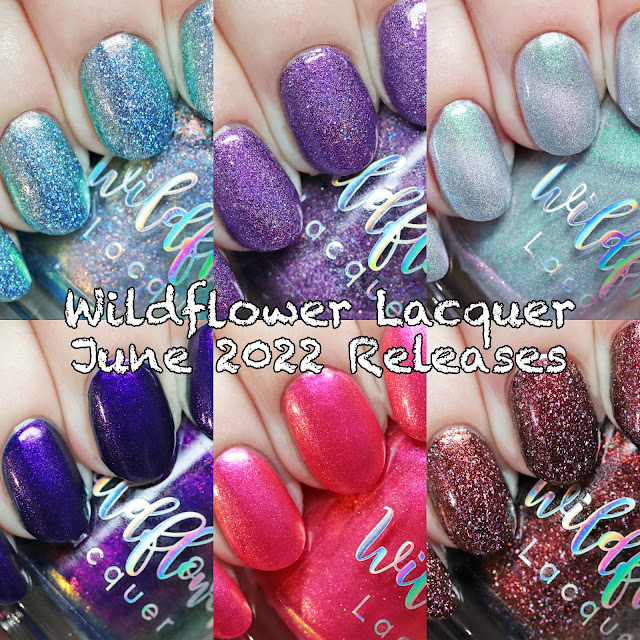 Wildflower Lacquer Slow Burn Collection, 3k Group Custom, and Lily's Polish