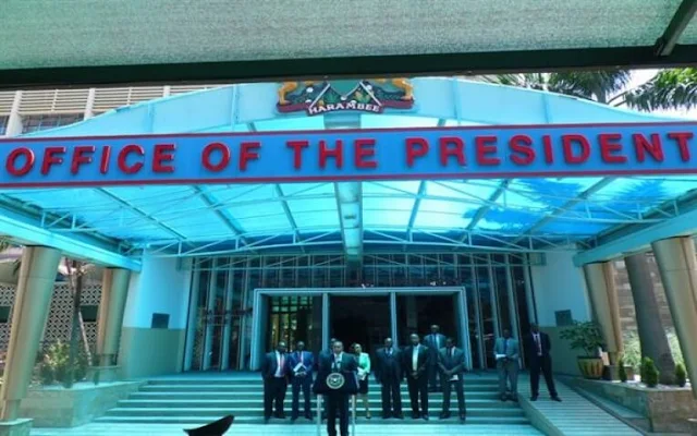 Office of the President Harambee house photos