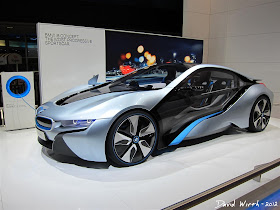 BMW i8 electric Concept Car sportscar