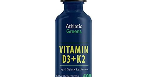 The Best Balanced Vitamin D3 And K2 Liquid Formula From Athletic Greens 245 Ml 2019