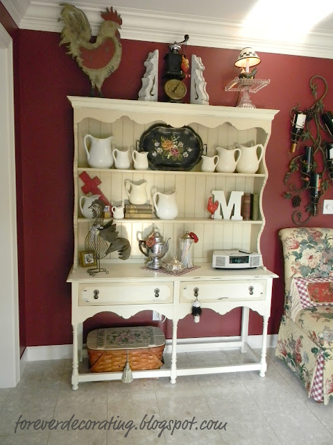 Dining Room Hutch Decorating Ideas