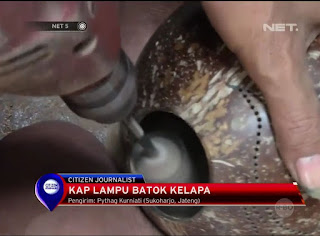 Sardiwiyanto sebelumnya membuat barang bernilai ekonomi dari tempurung ini antara lain berupa asbak, alat musik tradisional perkusi, sendok sayur, dan lampu bentuknya sesuai aslinya tempurung. Kini lampu hias tempurung kelapa tersebut bervariasi, bergantung pada tingkat kerumitan cara membuatnya.