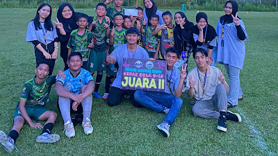 Mahasiswa KKN UNRI Gelar Festival Olahraga