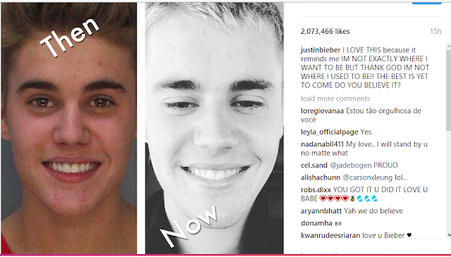 Justin Bieber Looks Back at His 2014 DUI Mug Shot With Hopeful Message: ''Thank God I'm Not Where I Used To Be''