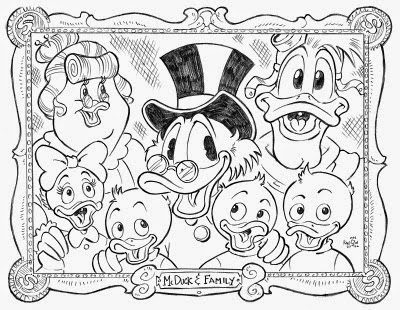 Ducktales Coloring Pages  Disney Coloring Pages