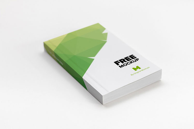 Softcover Book PSD Mockup