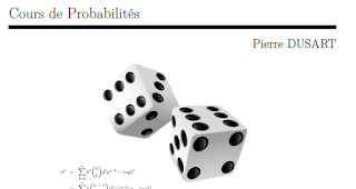 probabilité pour économiste, cours de probabilité s3 économie,