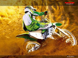 Kawasaki KX 250 Motocross Bike Wallpaper