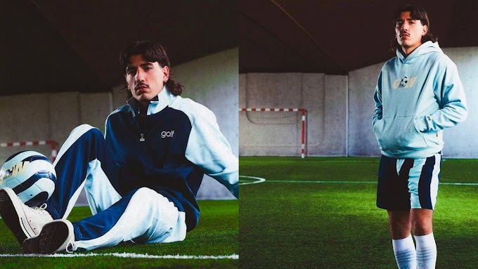 Héctor Bellerín estrela nova coleção esportiva da marca GOLF WANG