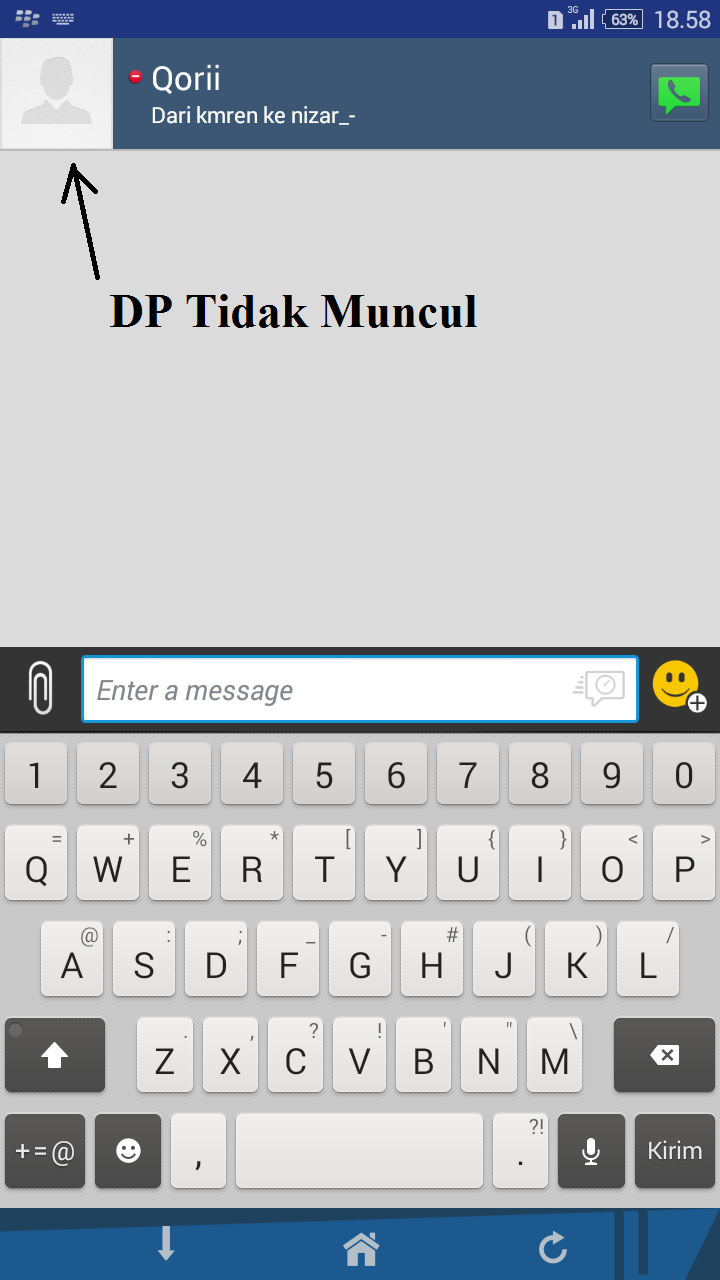 Cara Mudah Mengatasi DP BBM Tidak Muncul GemsAndroid