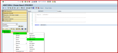 Module pool for CO Month End Process