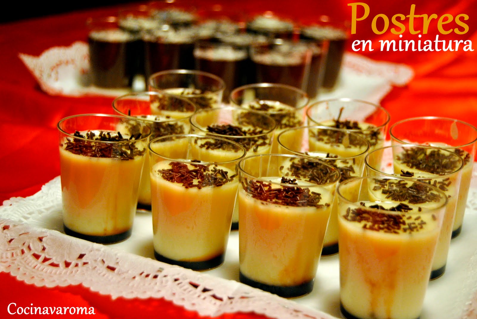 Cocina Varoma: Postres en miniatura...