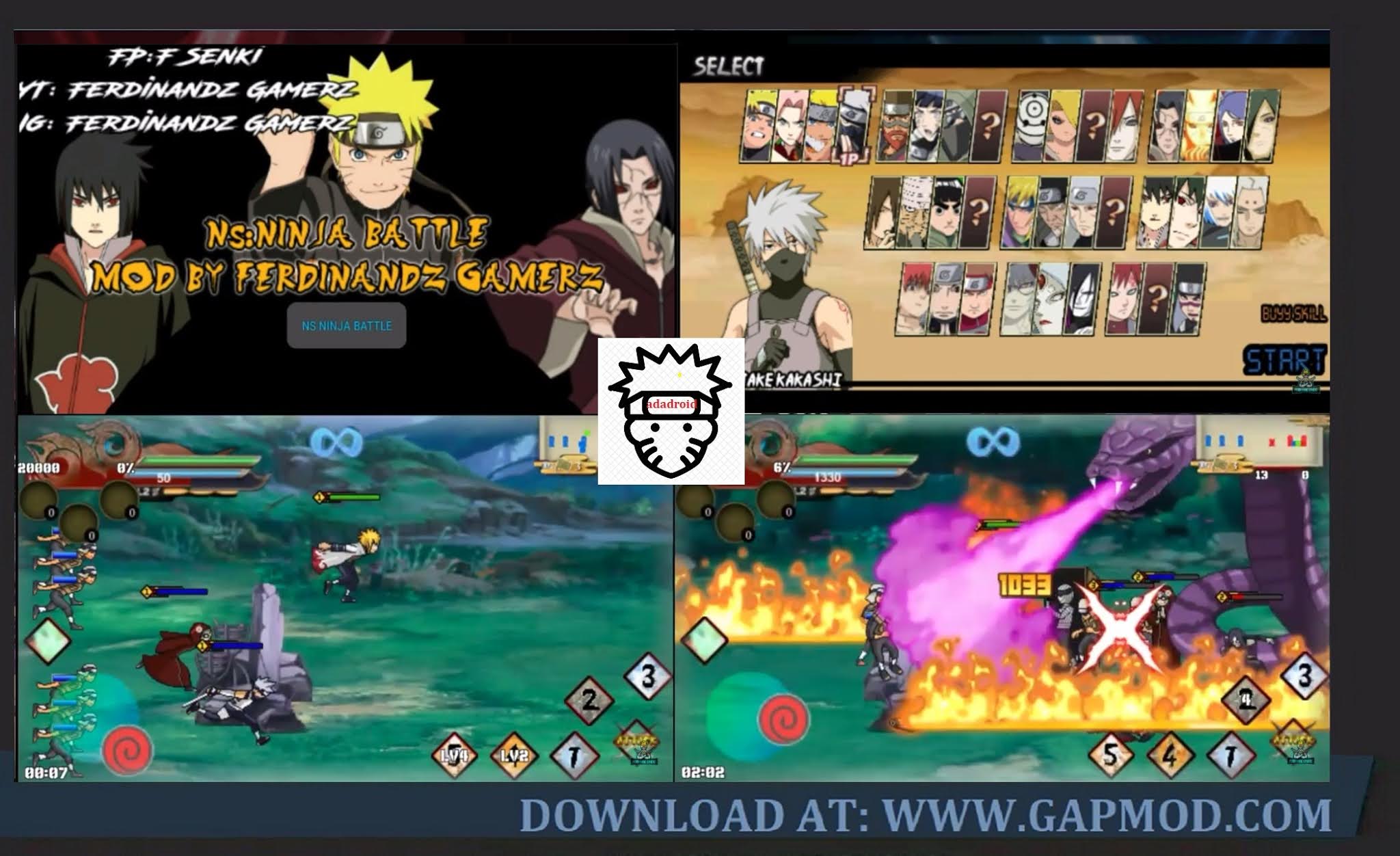 Naruto Senki Ninja Battle Mod by Ferdinandz